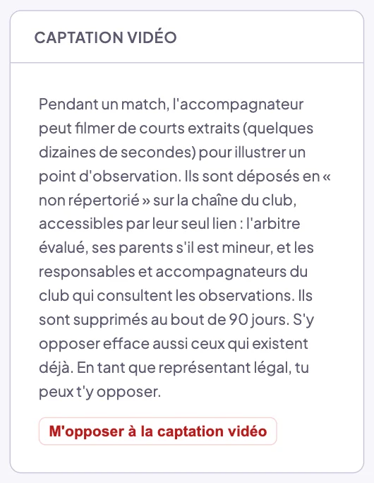 Le même pavé vu par un parent basculé sur son enfant : En tant que représentant légal, tu peux t'y opposer